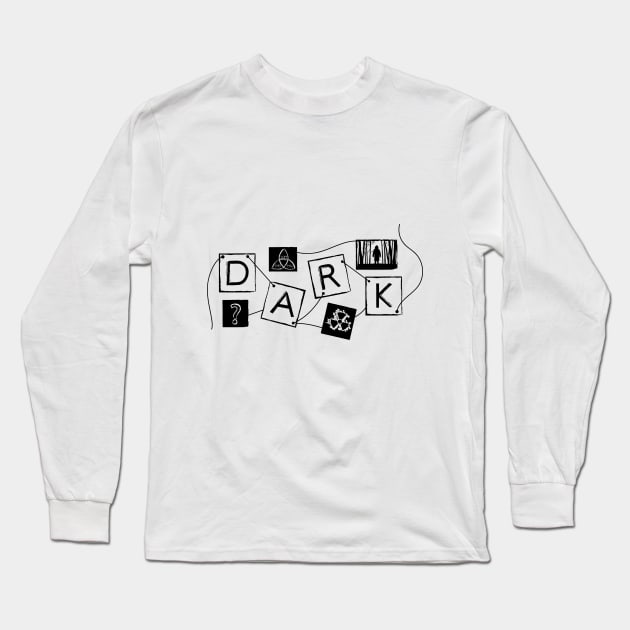 Dark Long Sleeve T-Shirt by Ddalyrincon